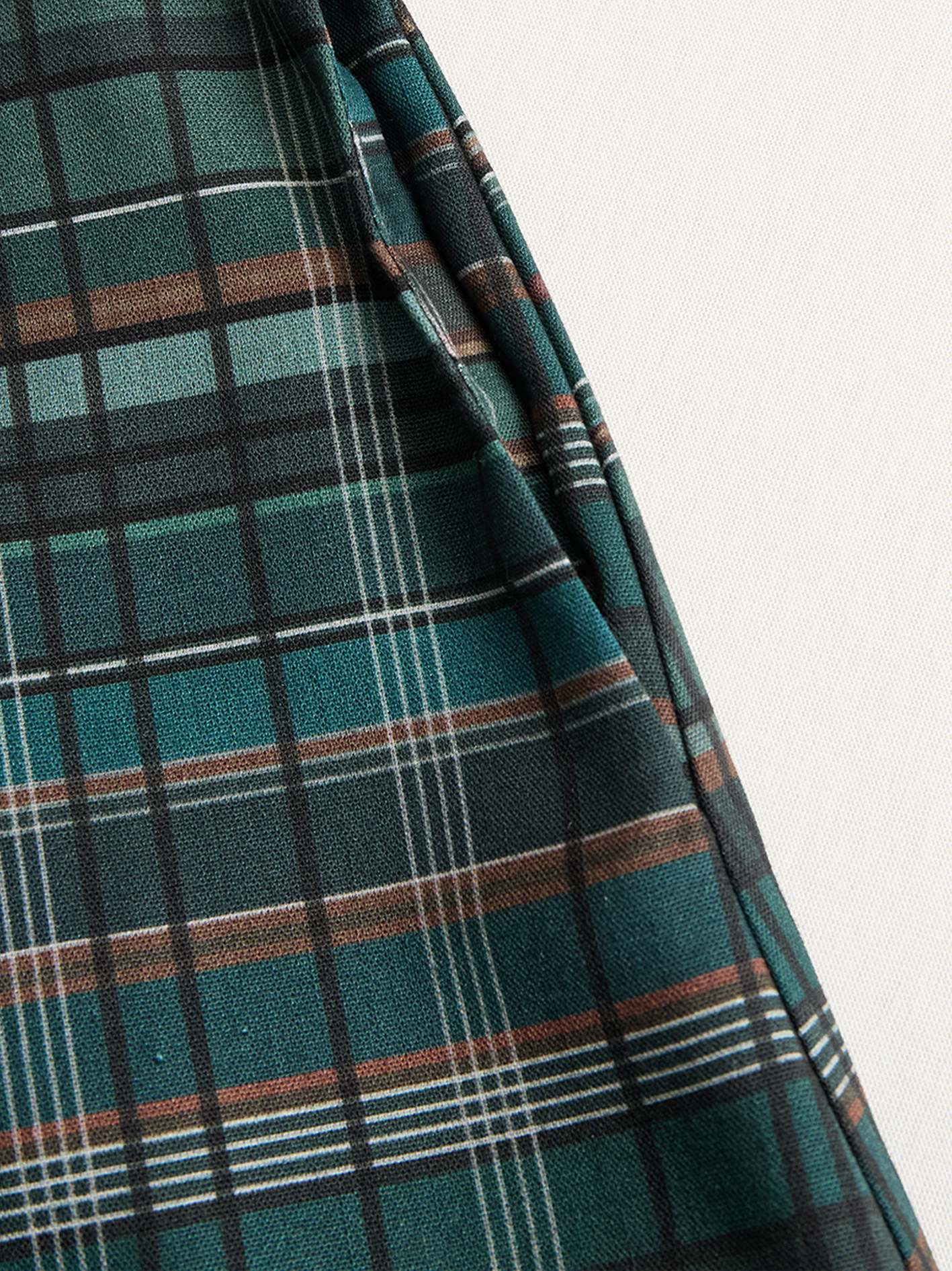 Women's Plaid Shirt Maxi Dress | Lapel Single-Breasted Casual Everyday Dress