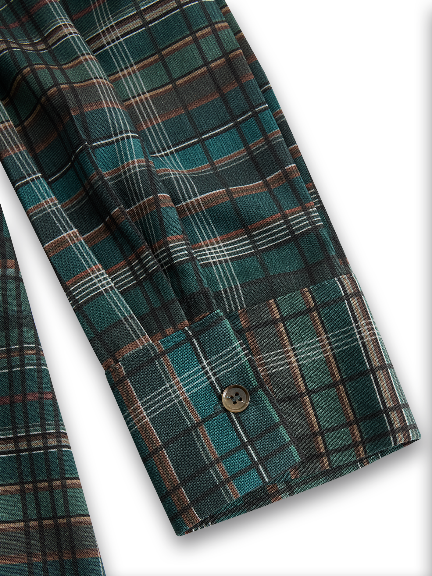 Women's Plaid Shirt Maxi Dress | Lapel Single-Breasted Casual Everyday Dress