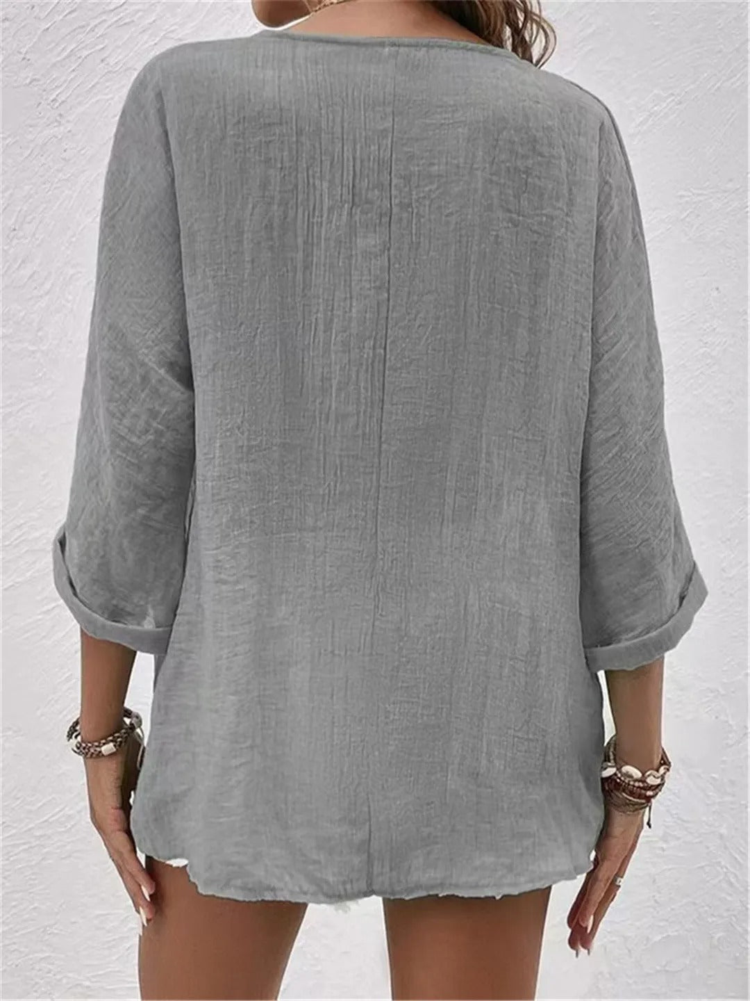 Women's Lightweight Summer Top | Casual Breathable Everyday Blouse | Multiple Colors