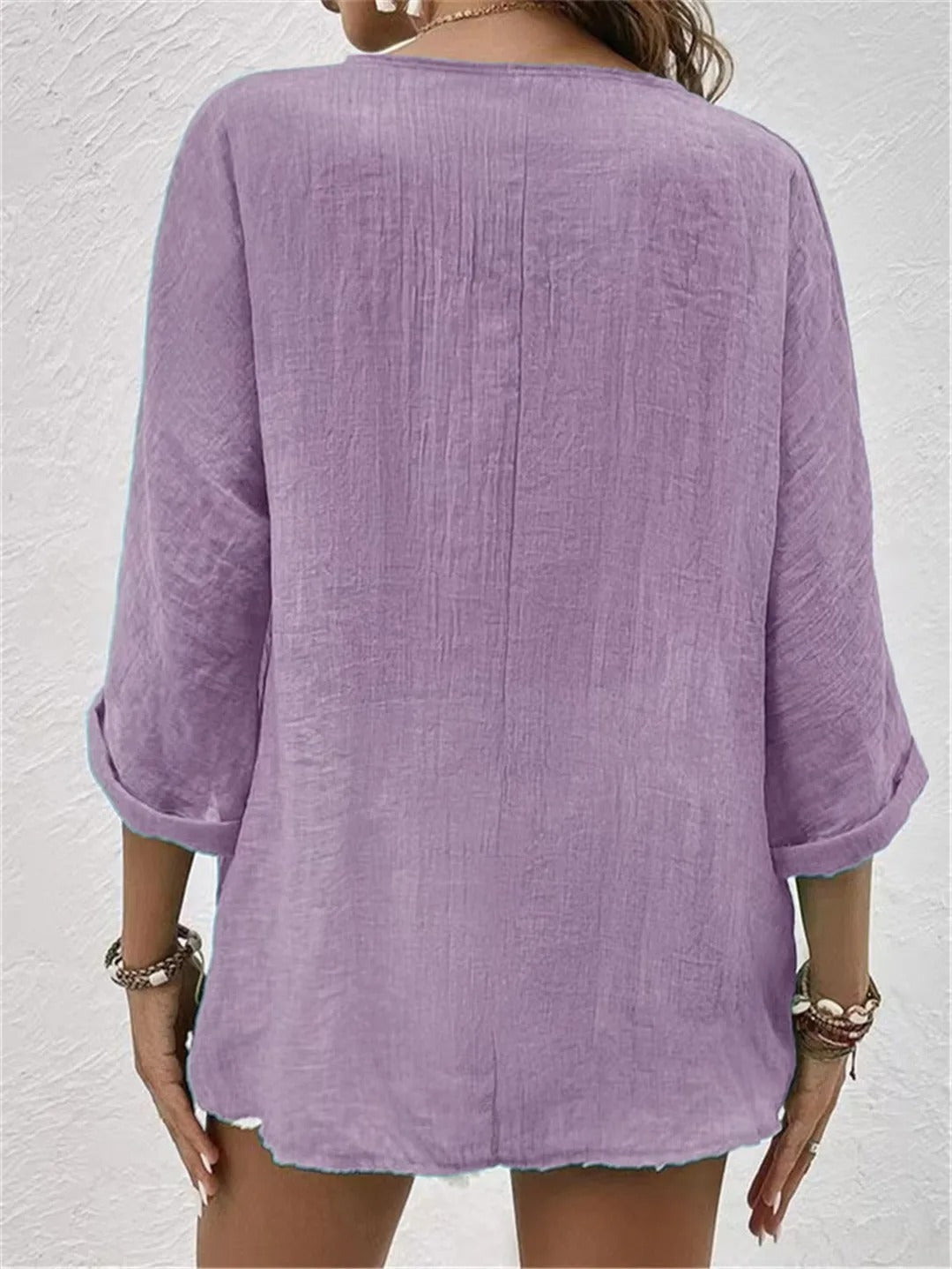 Women's Lightweight Summer Top | Casual Breathable Everyday Blouse | Multiple Colors
