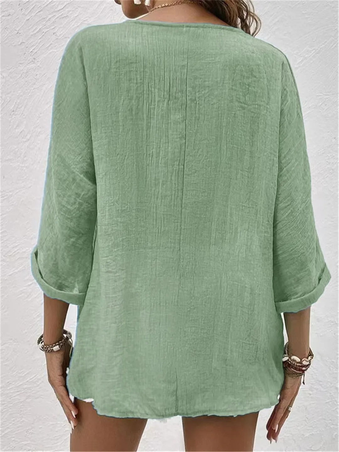 Women's Lightweight Summer Top | Casual Breathable Everyday Blouse | Multiple Colors
