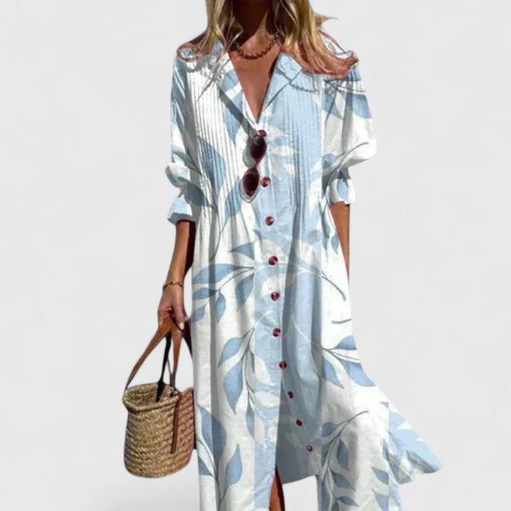 Boho Dress for Women | Elegant Casual Maxi Dress with Flowy Silhouette & Summer Style
