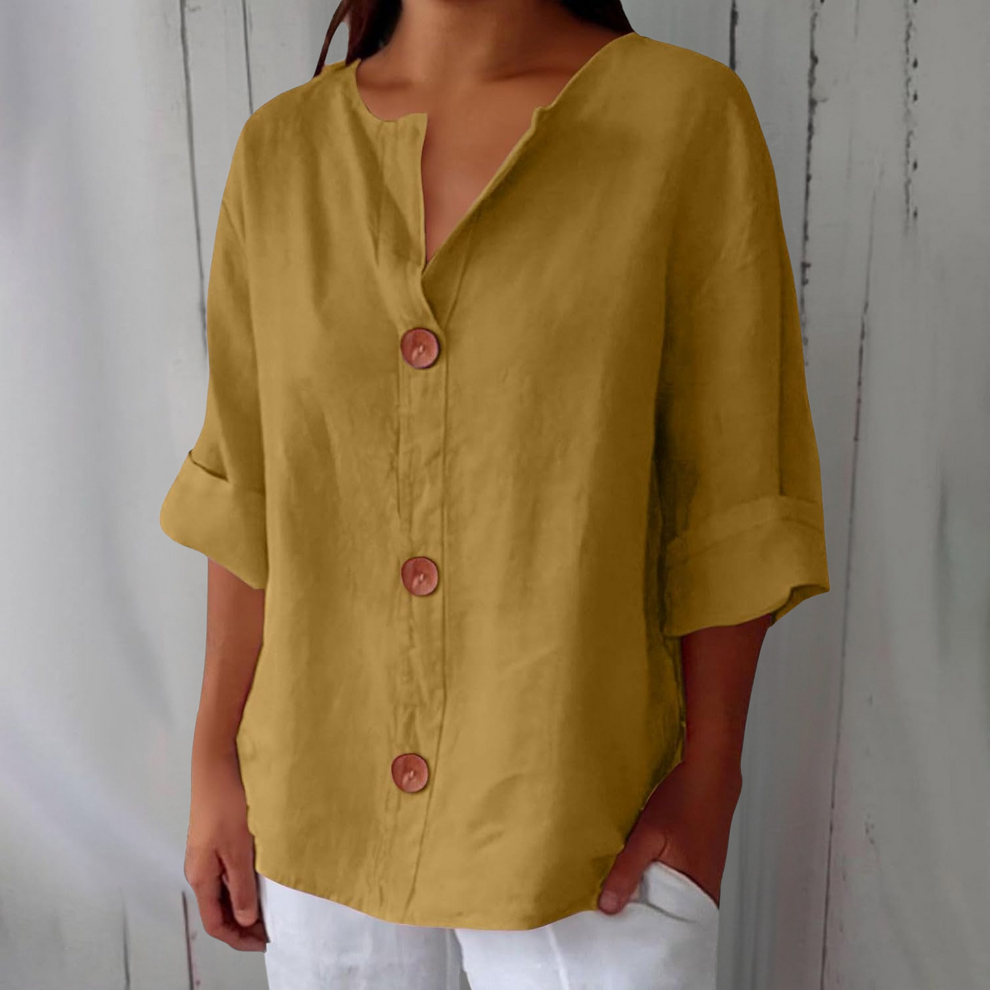 Loose-Fit Summer Blouse for Women | Lightweight Casual Top