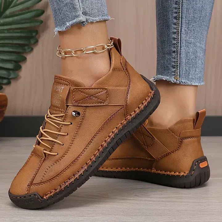 Orthopedic Sneakers for Women | Supportive Wide Fit Shoes with Ergonomic Arch Support