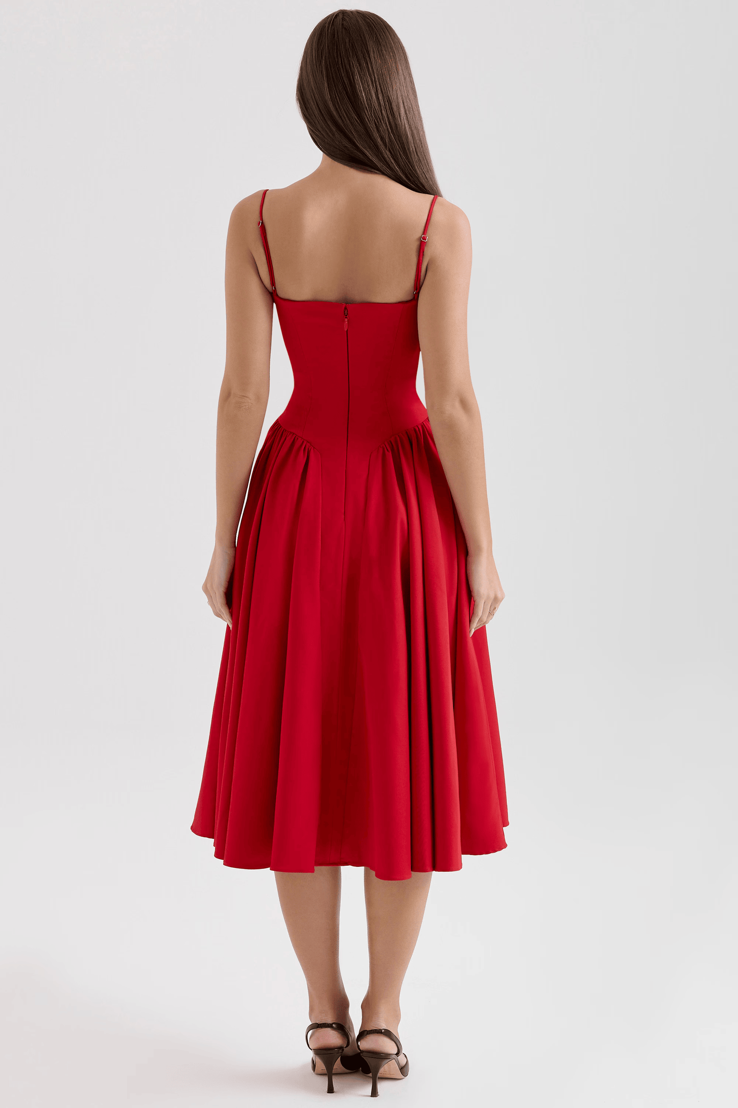 Women's Elegant Midi Dress | Formal Casual Everyday Dress